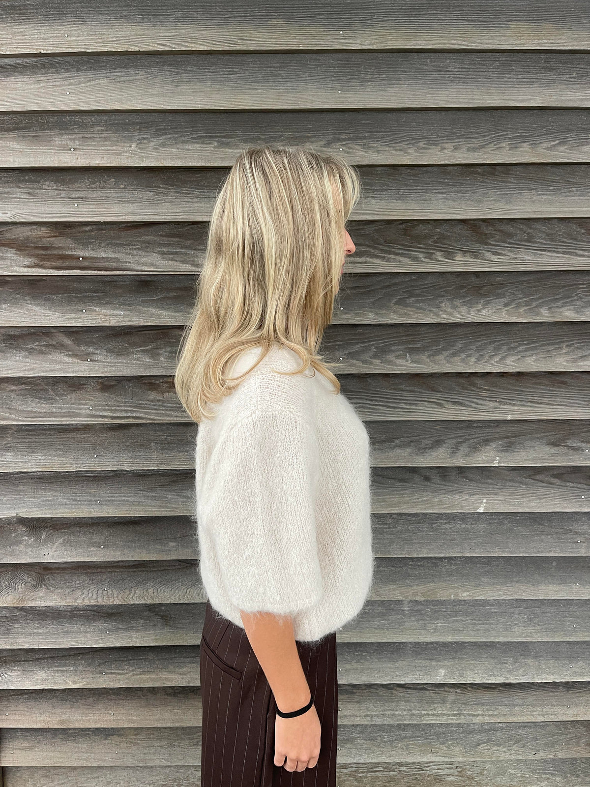 Elise t-shirt knit - Beige