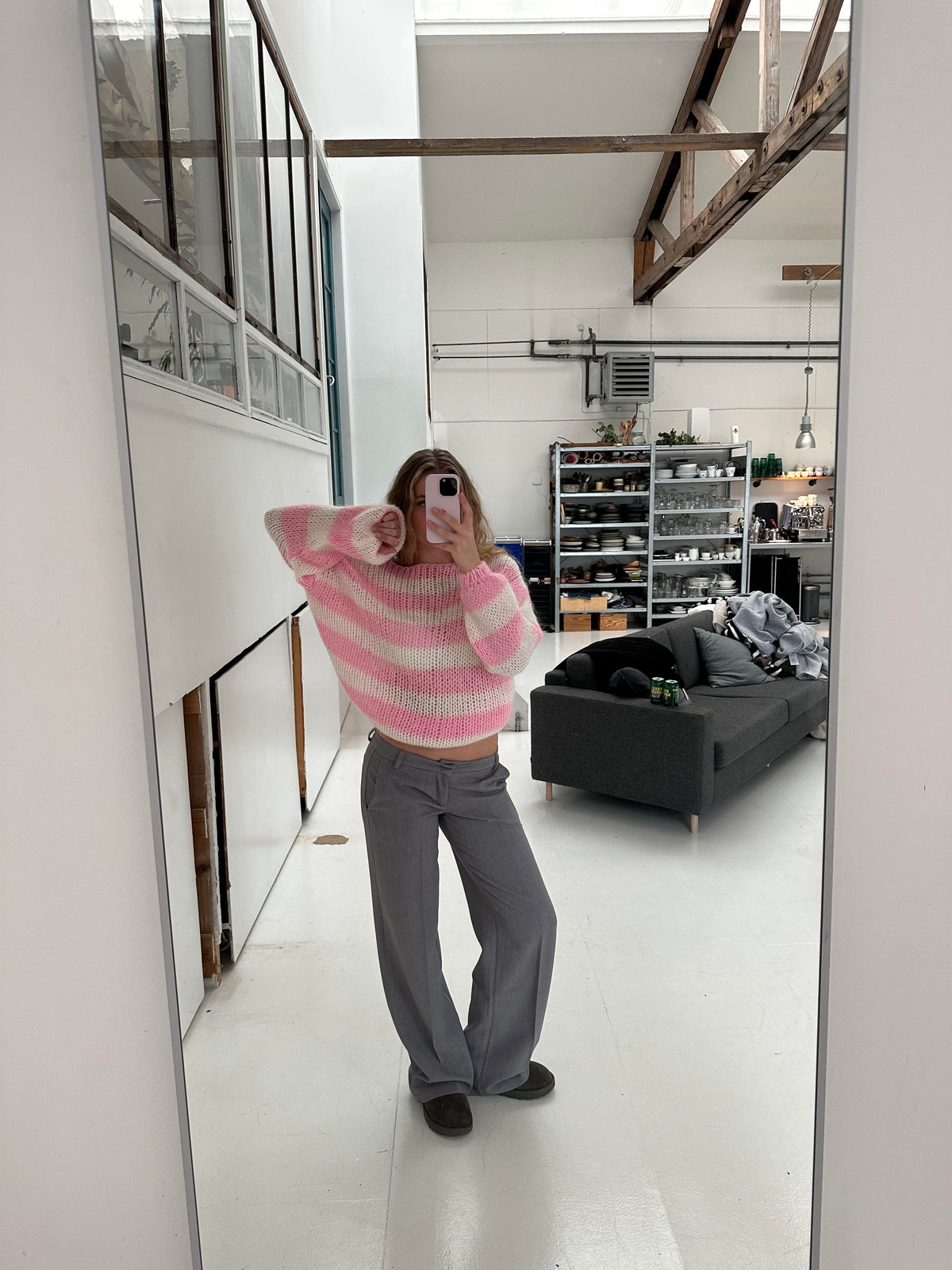 Anna Olympia knit - Pink