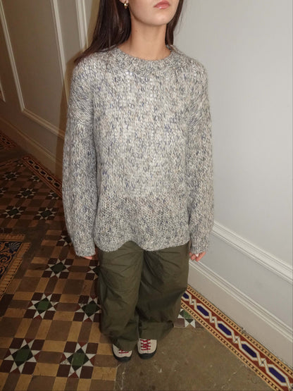 Jeala knit - Grey/beige