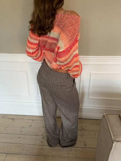 Helin knit - Red/orange